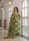 K 1176 By Naisha Cotton Printed Kurti With Bottom Dupatta 
